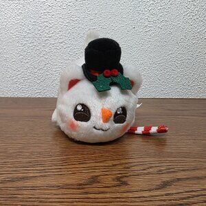 Collectible Plush Snowman Cat Aphmau MeeMeows Holiday Series 6" Stuffed Animal